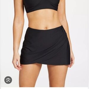 calia wrap swim skirt size medium